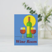 Carte Postale Vin, modifier le texte (Debout devant)