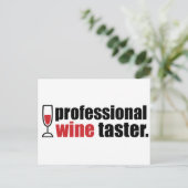 Carte Postale Vin professionnel (Debout devant)