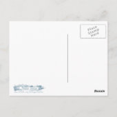 Carte Postale Vin rose et Vase Textile (Dos)