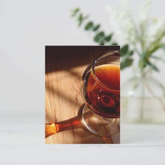 Carte Postale Vin rouge (Debout devant)