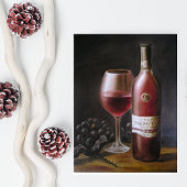 Carte Postale Vin rouge