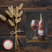Carte Postale Vin rouge