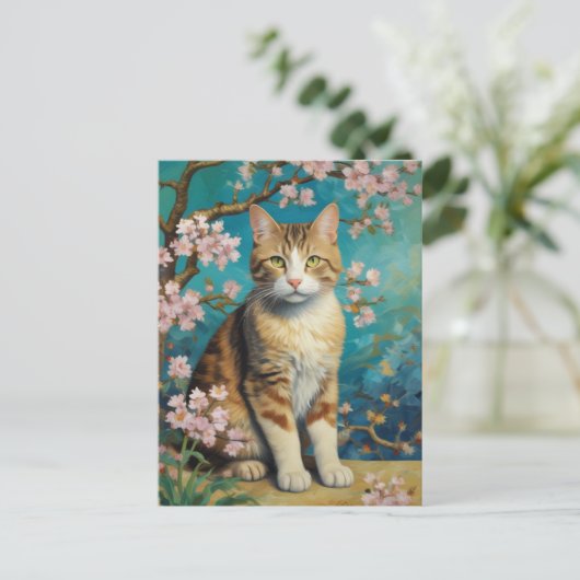 Carte Postale Vincent Cat Gogh (Debout devant)