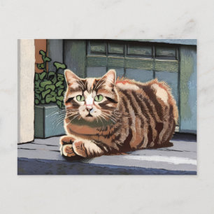 Carte postale Vincent Cat Gogh