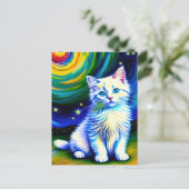 Carte postale Vincent Cat Gogh (Debout devant)