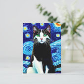 Carte postale Vincent Cat Gogh (Debout devant)