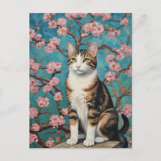 Carte Postale Vincent Cat Gogh (Devant)