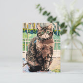 Carte postale Vincent Cat Gogh (Debout devant)