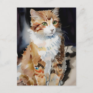 Carte postale Vincent Cat Gogh