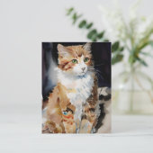 Carte postale Vincent Cat Gogh (Debout devant)