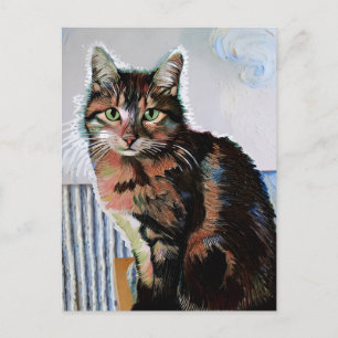 Carte postale Vincent Cat Gogh