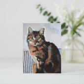 Carte postale Vincent Cat Gogh (Debout devant)