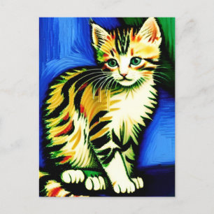 Carte postale Vincent Cat Gogh