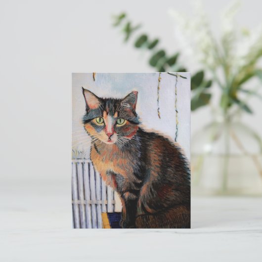 Carte postale Vincent Chat Gogh (Debout devant)