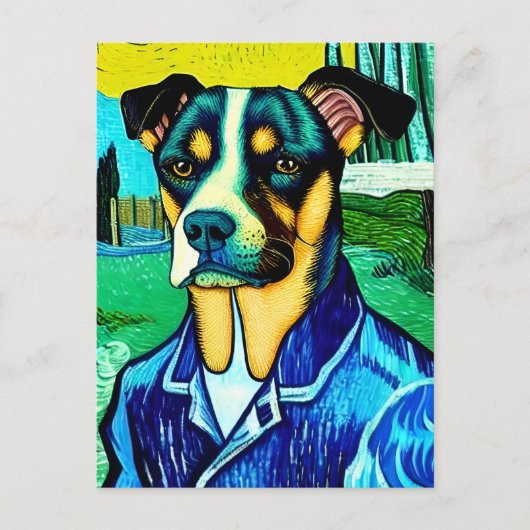 Carte Postale Vincent Van Dog (Devant)
