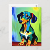 Carte Postale Vincent Van Dog (Devant / Derrière)