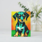 Carte Postale Vincent Van Dog (Debout devant)