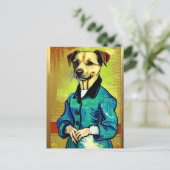Carte Postale Vincent Van Dog (Debout devant)