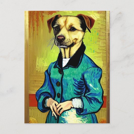 Carte Postale Vincent Van Dog (Devant)