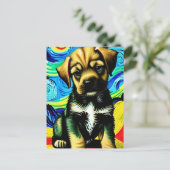 Carte Postale Vincent Van Dog (Debout devant)