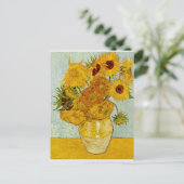 Carte Postale Vincent Van Gogh 12 Tournesols Impressionniste (Debout devant)