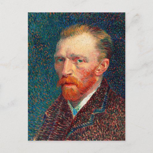 Carte Postale Vincent Van Gogh 1887 Autoportrait (Devant)