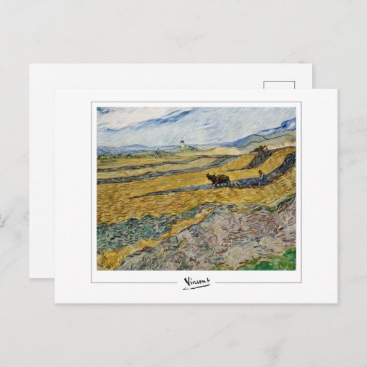 Carte Postale Vincent Van Gogh #28-3 - Art fine (Devant / Derrière)