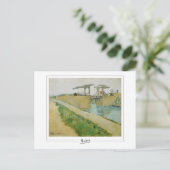 Carte Postale Vincent Van Gogh #29 - Art (Debout devant)