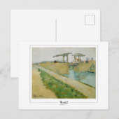 Carte Postale Vincent Van Gogh #29 - Beaux-Arts (Devant / Derrière)