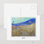 Carte Postale Vincent Van Gogh #34-2 - Beaux-Arts (Devant / Derrière)