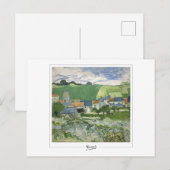 Carte Postale Vincent Van Gogh #4-3 - Beaux-arts (Devant / Derrière)