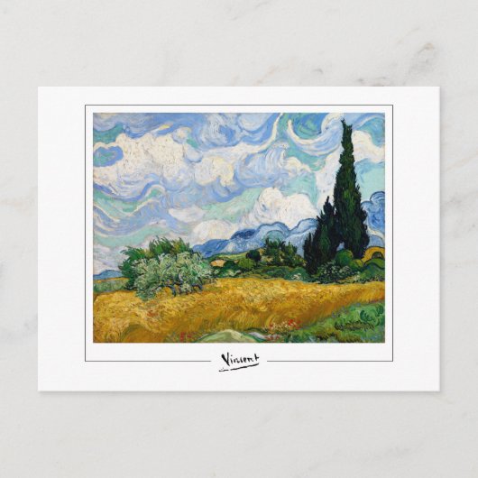 Carte Postale Vincent Van Gogh #6 - Beaux-Arts (Devant)