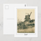 Carte Postale Vincent Van Gogh #9-2 - Beaux-Arts (Devant / Derrière)