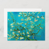 Carte Postale Vincent Van Gogh Almond Blossom Art (Devant / Derrière)