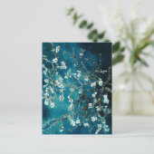 Carte Postale Vincent Van Gogh Almond Blossoms Dark Turquoise (Debout devant)