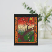 Carte Postale Vincent van Gogh - Arbre à prune floraison (Debout devant)