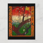 Carte Postale Vincent van Gogh - Arbre à prune floraison (Devant)