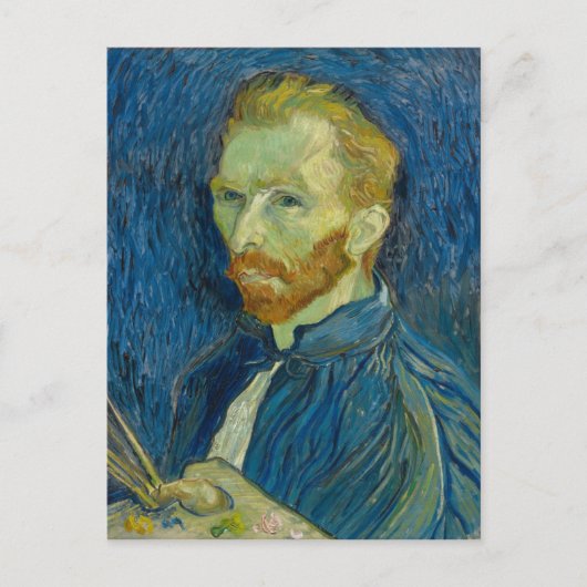 Carte Postale Vincent van Gogh Autoportrait (Devant)