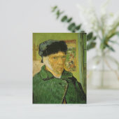 Carte Postale Vincent Van Gogh Autoportrait Oreille Bandonnée (Debout devant)