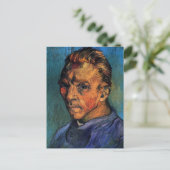 Carte Postale Vincent van Gogh Autoportrait sans barbe (Debout devant)