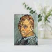 Carte Postale VINCENT VAN GOGH - Autoportrait sans barbe (Debout devant)