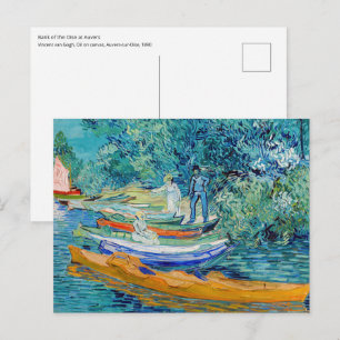Carte Postale Vincent van Gogh - Banque de l'Oise à Auvers