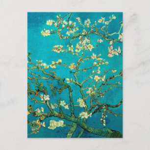 Carte Postale Vincent Van Gogh Blossoming Almond Tree Floral Art