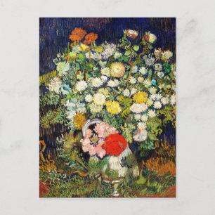 Carte Postale Vincent van Gogh Bouquet de peinture de fleurs