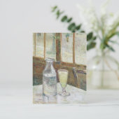 Carte Postale Vincent Van Gogh Café Table avec Absinthe (Debout devant)
