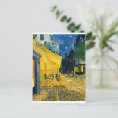 Carte Postale Vincent van Gogh | Cafe Terrace, place du Forum (Debout devant)