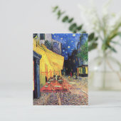 Carte Postale Vincent van Gogh - "Café Terrasse à la nuit" (Debout devant)