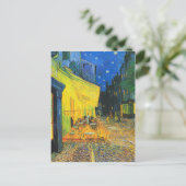 Carte Postale Vincent Van Gogh Café Terrasse Au Night Fine Art (Debout devant)