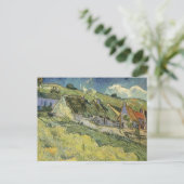 Carte Postale Vincent van Gogh - Chalets à chaume (Debout devant)