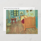 Carte Postale Vincent van Gogh - Chambre de Vincent à Arles (Devant / Derrière)